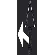 Předformované dopravní značení 