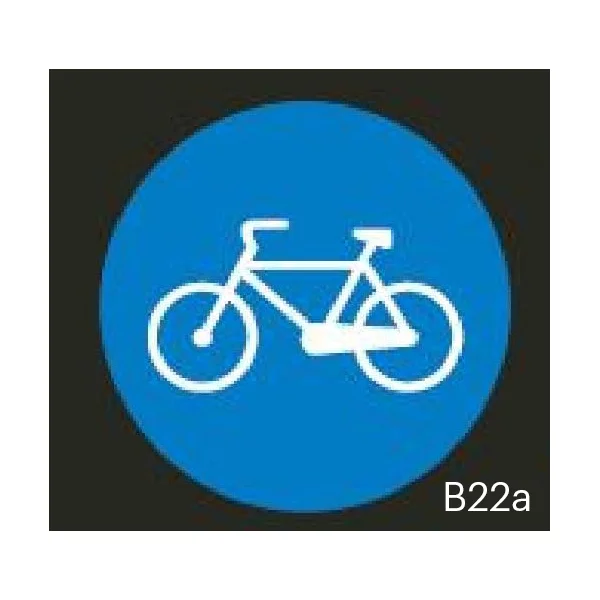 Předformované dopravní značení ''Stezka pro cyklisty'' – termoplast, pr. 750 mm, balení 2 ks