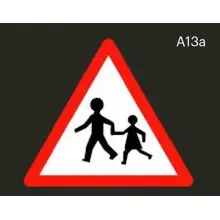 Předformované výstražné dopravní značení 