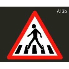 Předformované výstražné dopravní značení 