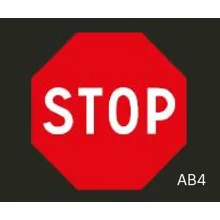 Předformované výstražné dopravní značení 