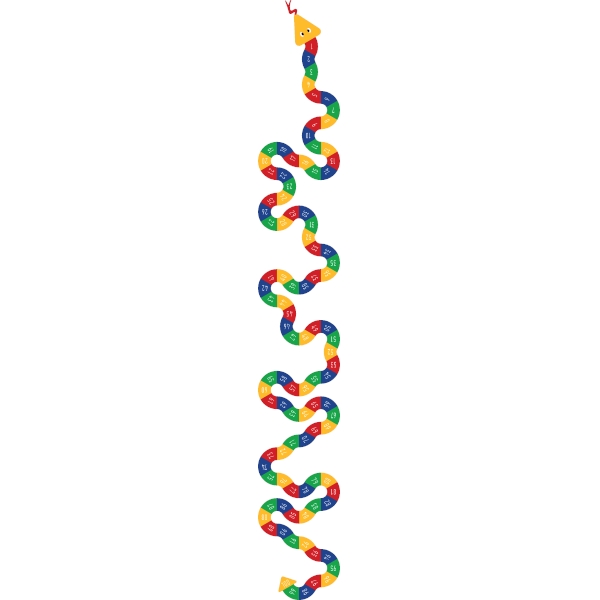 Předformované značení HoppyPlay ''Skákací panák, obří had" – termoplast, 15713×2155 mm