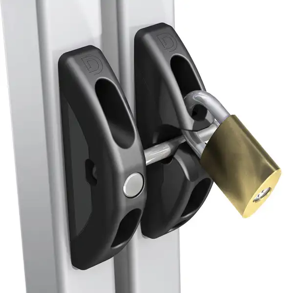 Přepínací západka 10-44 mm – černá, polymer