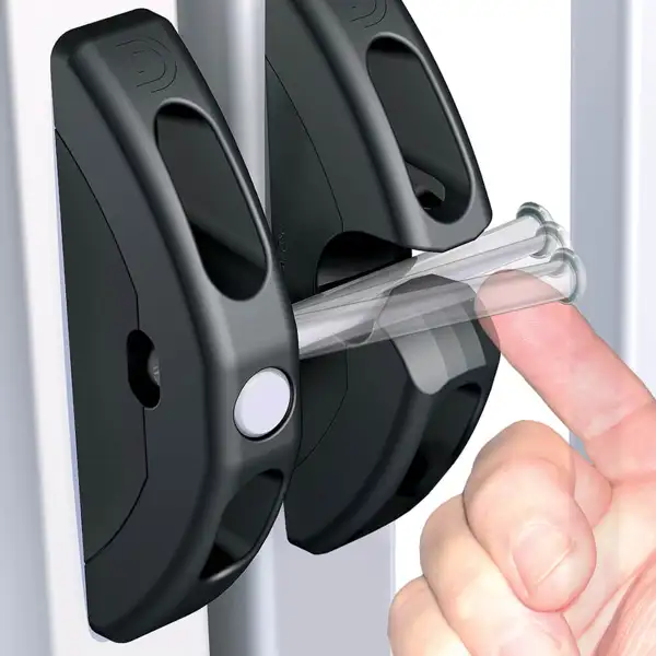 Přepínací západka 10-44 mm – černá, polymer