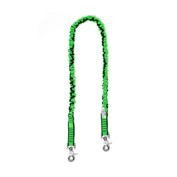 Prodloužený pružný NLG Lanyard na nářadí – nylon, zeleno-černá