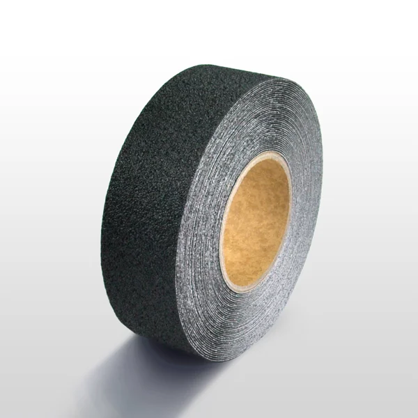 Protiskluzová páska extra hrubá WT-5412 – minerální granulát v syntetické pryskyřici, černá, 50 mm × 18 m