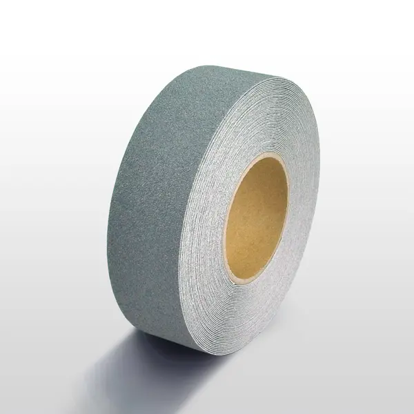 Protiskluzová páska standard WT-5411 – minerální granulát v syntetické pryskyřici, tmavě šedá, 50 mm × 18 m