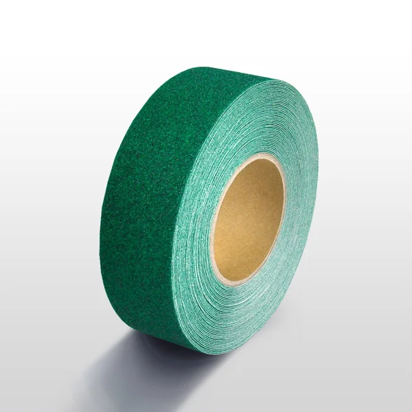 Protiskluzová páska standard WT-5411 – minerální granulát v syntetické pryskyřici, zelená, 50 mm × 6 m