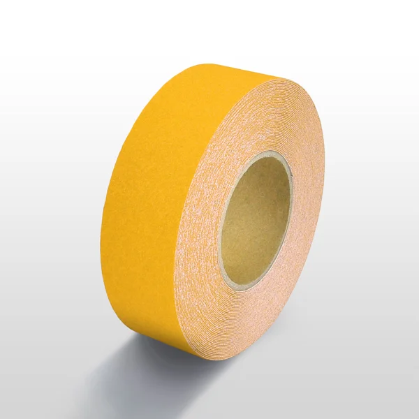 Protiskluzová páska standard WT-5411 – minerální granulát v syntetické pryskyřici, žlutá, 50 mm × 6 m