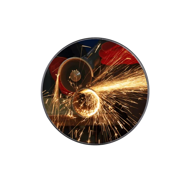 Průmyslové kontrolní zrcadlo Economic – akrylát, pr. 50 cm