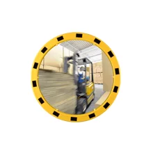 Průmyslové zrcadlo Economic – akrylát, pr. 60 cm