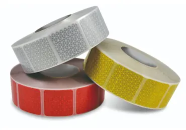 Reflexní značení nákladních vozidel a přívěsů WT-5218, nálepky – polypropylen