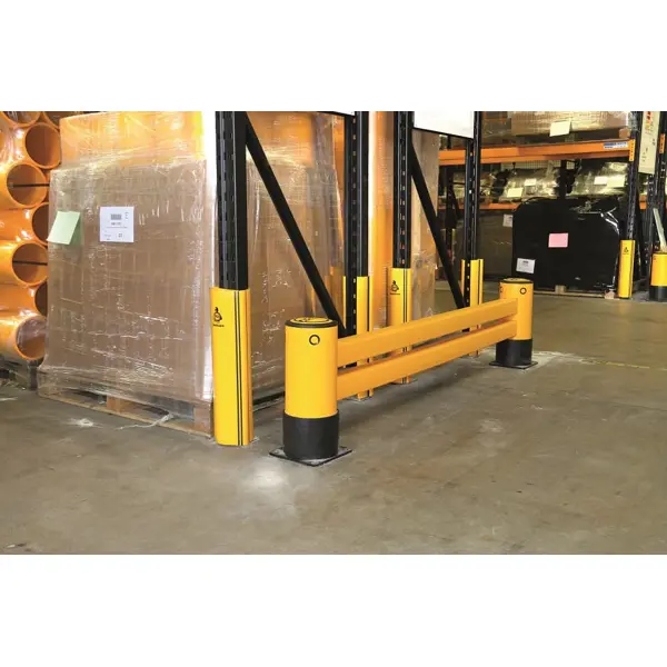 Regálová koncová zábrana A-SAFE, eFlex Double RackEnd Barrier – 4,0 m