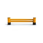 Regálová koncová zábrana A-SAFE, eFlex Double RackEnd Barrier s dvojitým opláštěním – 0,6 m