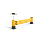 Regálová koncová zábrana A-SAFE, eFlex Double RackEnd Barrier s dvojitým opláštěním – 0,6 m