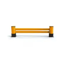 Regálová koncová zábrana A-SAFE, eFlex Double RackEnd Barrier s dvojitým opláštěním – 0,9 m