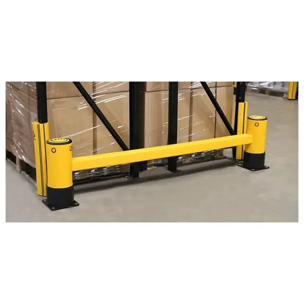 Regálová koncová zábrana A-SAFE, eFlex Single RackEnd Barrier s dvojitým opláštěním – 0,7 m