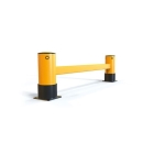 Regálová koncová zábrana A-SAFE, eFlex Single RackEnd Barrier s dvojitým opláštěním – 0,9 m