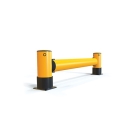 Regálová koncová zábrana A-SAFE, iFlex Single RackEnd Barrier s dvojitým opláštěním – 0,8 m