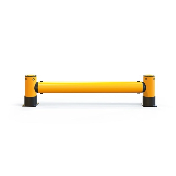 Regálová koncová zábrana A-SAFE, iFlex Single RackEnd Barrier s dvojitým opláštěním – 1,2 m
