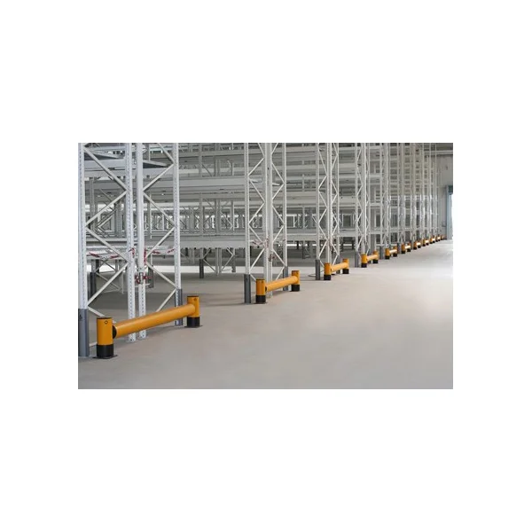 Regálová koncová zábrana A-SAFE, iFlex Single RackEnd Barrier s dvojitým opláštěním – 1,2 m