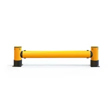 Regálová koncová zábrana A-SAFE, iFlex Single RackEnd Barrier s dvojitým opláštěním – 2,6 m