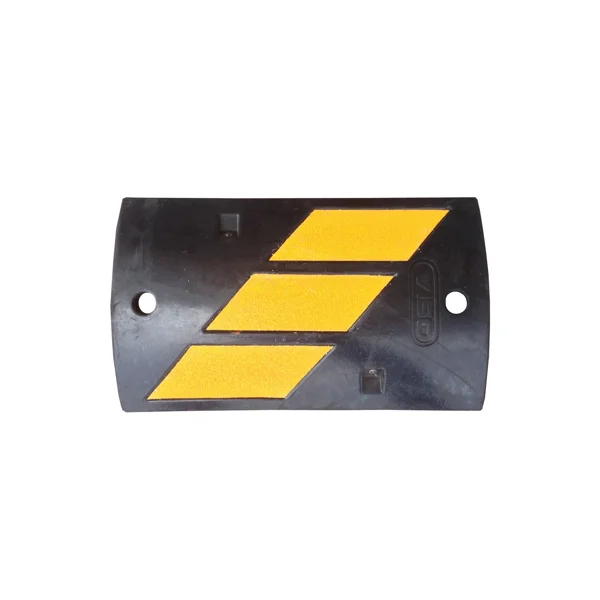 Retardér – kabelový přejezd 30 km/h, 40t – 500×300×55 mm, žluto-černá