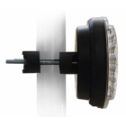 Sada 2 výstražných světel na dopravní kužely a plastové zábrany 2 × LED100, L2H, pr. 100 mm