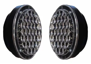 Sada 2 výstražných světel na dopravní kužely a plastové zábrany 2 × LED100, L2H, pr. 100 mm
