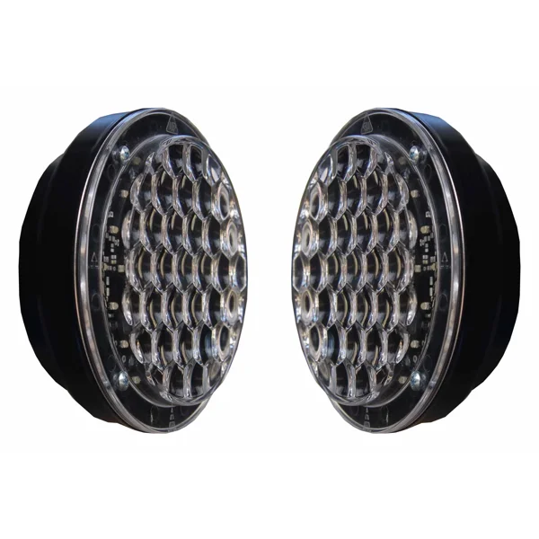 Sada 2 výstražných světel na dopravní kužely a plastové zábrany 2 × LED100, L2H, pr. 100 mm