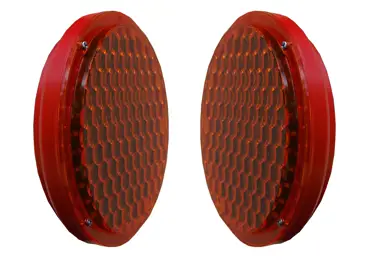Sada 2 výstražných světel na dopravní kužely a plastové zábrany 2 × LED200, L8H, pr. 200 mm