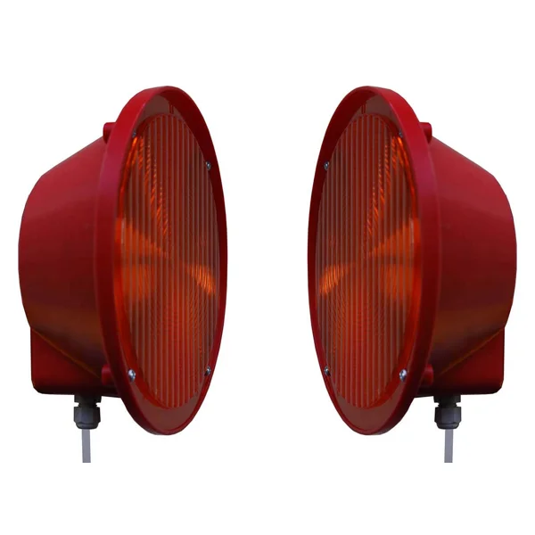 Sada 2 výstražných světel na dopravní kužely a plastové zábrany 2 × LED200, L8L, pr. 200 mm