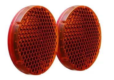 Sada 2 výstražných světel na dopravní kužely a plastové zábrany 2 × LED300, L9H, pr. 300 mm