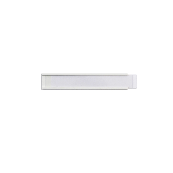 Samolepicí držák regálových štítků, typ C – 15×80 mm, balení 100 ks