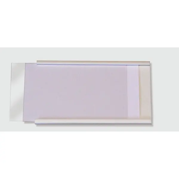 Samolepicí držák regálových štítků, typ C – 50×80 mm, balení 100 ks