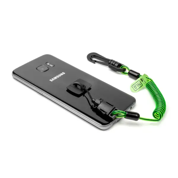 Samolepicí kroužek NLG D Ring na upevnění spotřební elektroniky s nosností 1 kg – plast, černá, 30×20 mm