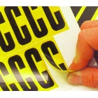 Samolepicí písmena – znak 