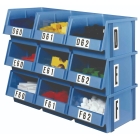 Samolepicí šipky – bílý podklad, 6 znaků na kartě