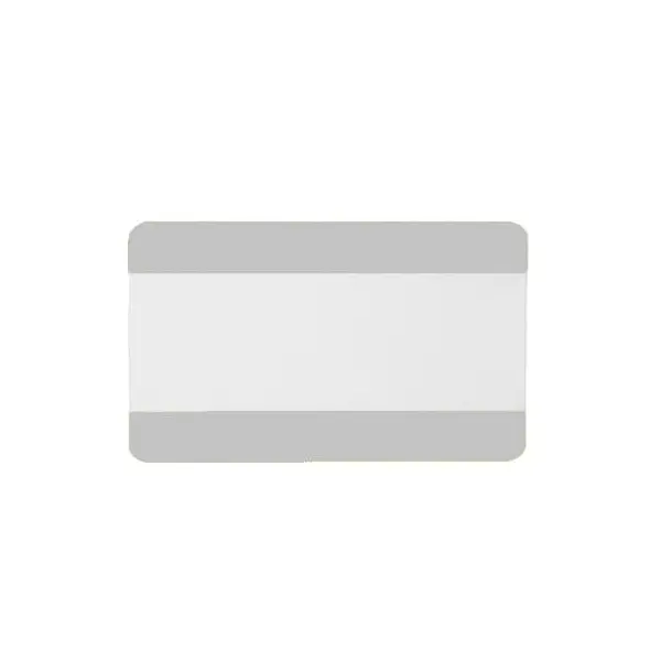 Samolepicí vyznačovací kapsy WT-5118, 1/2 A4 uzavřená – PVC, světle šedá, 323×187 mm, balení 10 ks