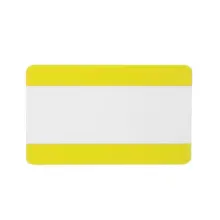 Samolepicí vyznačovací kapsy WT-5118, 1/2 A4 uzavřená – PVC, žlutá, 323×187 mm, balení 10 ks
