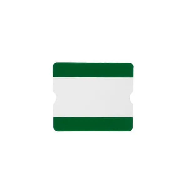 Samolepicí vyznačovací kapsy WT-5118, 1/3 A4 otevřená – PVC, zelená, 216×180 mm, balení 10 ks