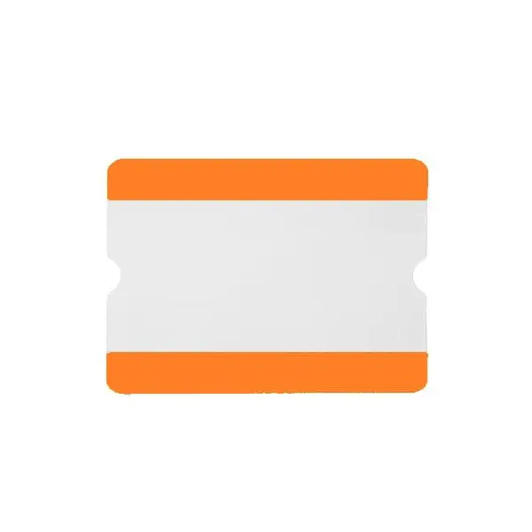 Samolepicí vyznačovací kapsy WT-5118, A4 otevřená – PVC, oranžová, 302×290 mm, balení 10 ks