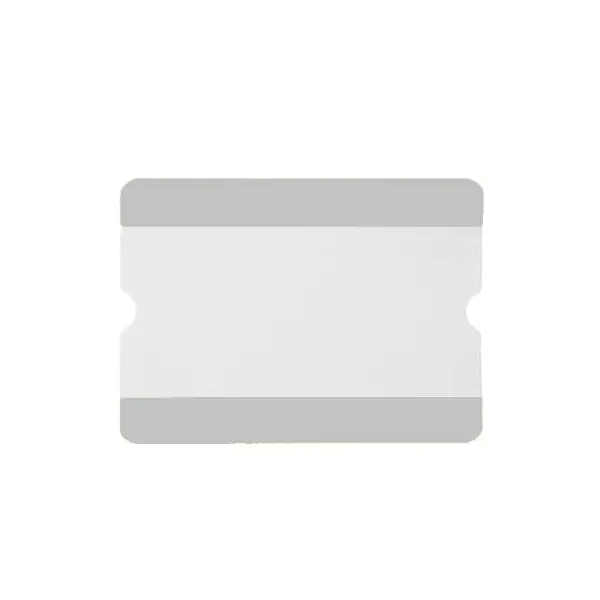 Samolepicí vyznačovací kapsy WT-5118, A4 otevřená – PVC, světle šedá, 302×290 mm, balení 10 ks