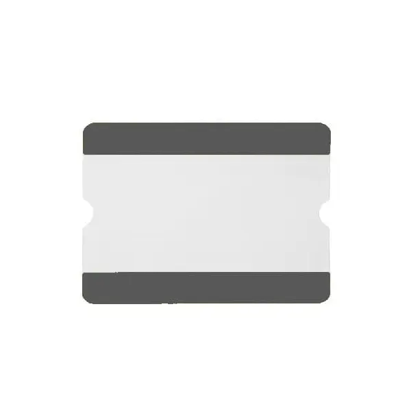 Samolepicí vyznačovací kapsy WT-5118, A4 otevřená – PVC, tmavě šedá, 302×290 mm, balení 10 ks