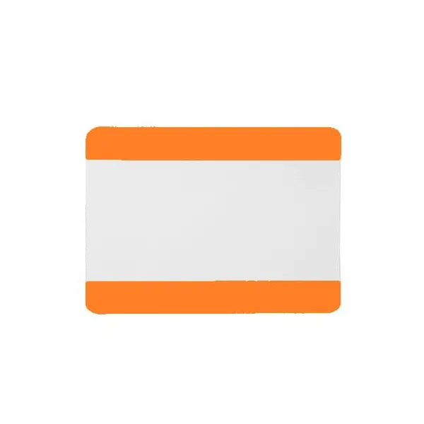 Samolepicí vyznačovací kapsy WT-5118, A4 uzavřená – PVC, oranžová, 323×290 mm, balení 10 ks