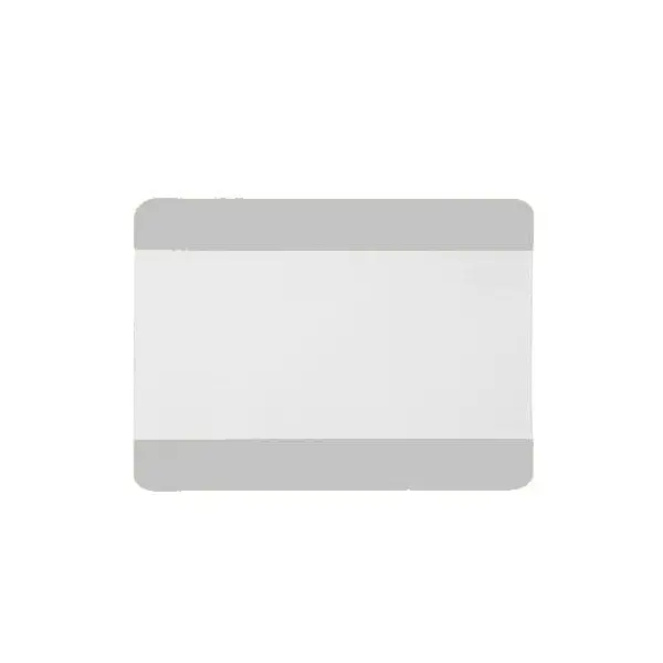 Samolepicí vyznačovací kapsy WT-5118, A4 uzavřená – PVC, světle šedá, 323×290 mm, balení 10 ks