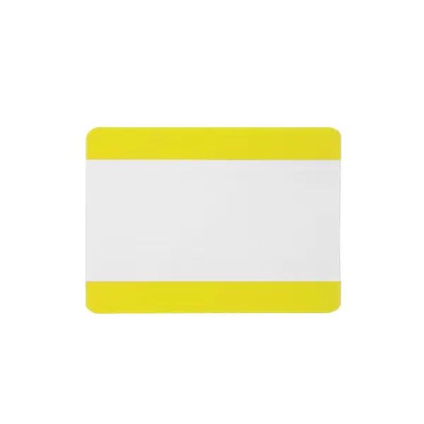 Samolepicí vyznačovací kapsy WT-5118, A4 uzavřená – PVC, žlutá, 323×290 mm, balení 10 ks