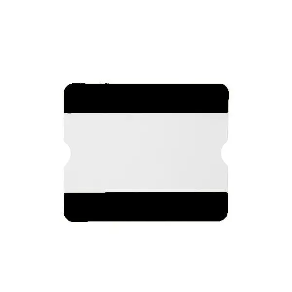 Samolepicí vyznačovací kapsy WT-5118, A5 otevřená – PVC, černá, 216×231 mm, balení 10 ks