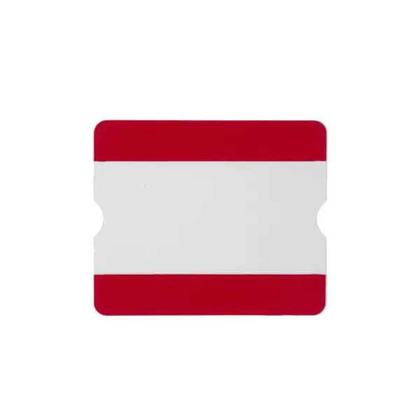 Samolepicí vyznačovací kapsy WT-5118, A5 otevřená – PVC, červená, 216×231 mm, balení 10 ks