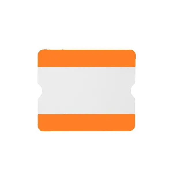 Samolepicí vyznačovací kapsy WT-5118, A5 otevřená – PVC, oranžová, 216×231 mm, balení 10 ks